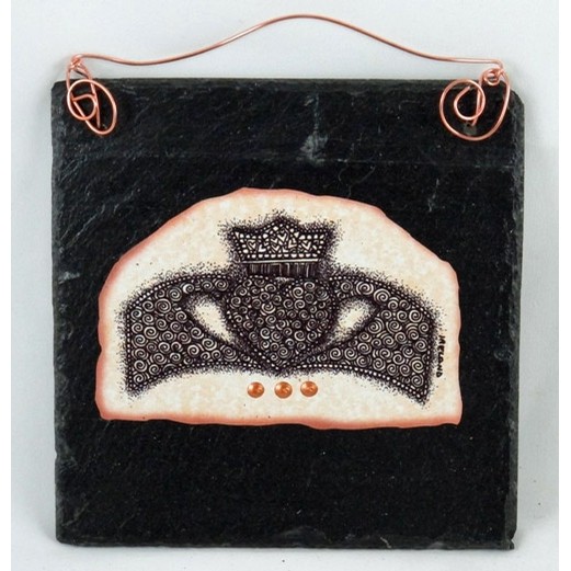 Claddagh Slate Art