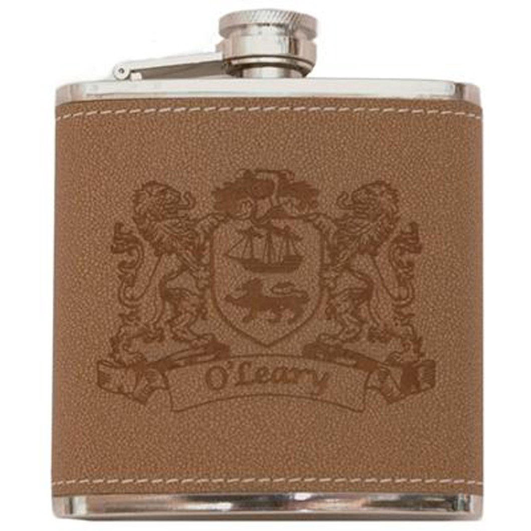 Irish Coat of Arms Flask