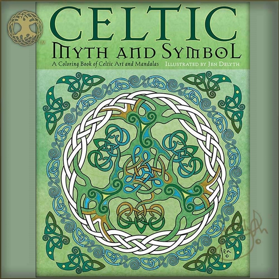 Keltic Designs Celtic Myth and Symbol Coloring Book Entertainment Books ...
