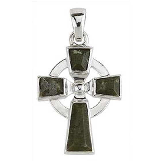 Solvar Jewelry Connemara Marble Cross