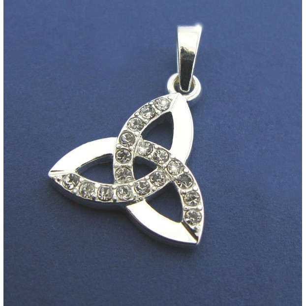 Silver Plated Trinity Knot