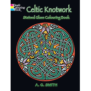 Celtic Knotwork Stained Glass Colouring Book