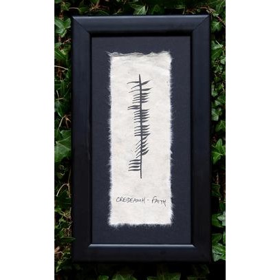 Ogham Wishes Ogham Creideamh/Faith