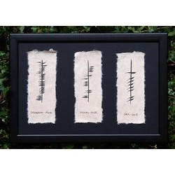 Ogham Faith, Hope, Love