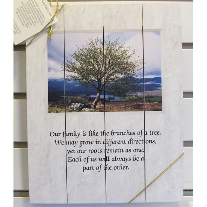 Family Blessing Tree Floating Art Frame