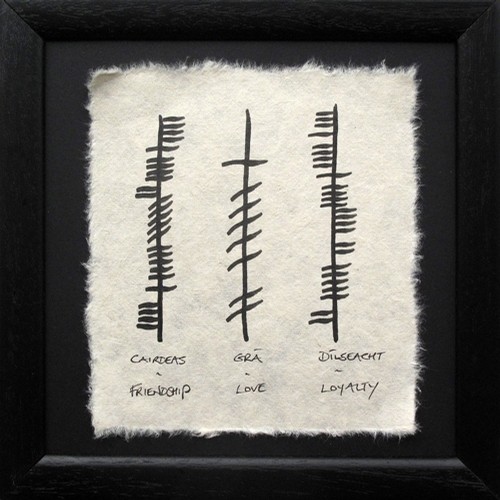 Friendship/Love/Loyalty Mini Ogham