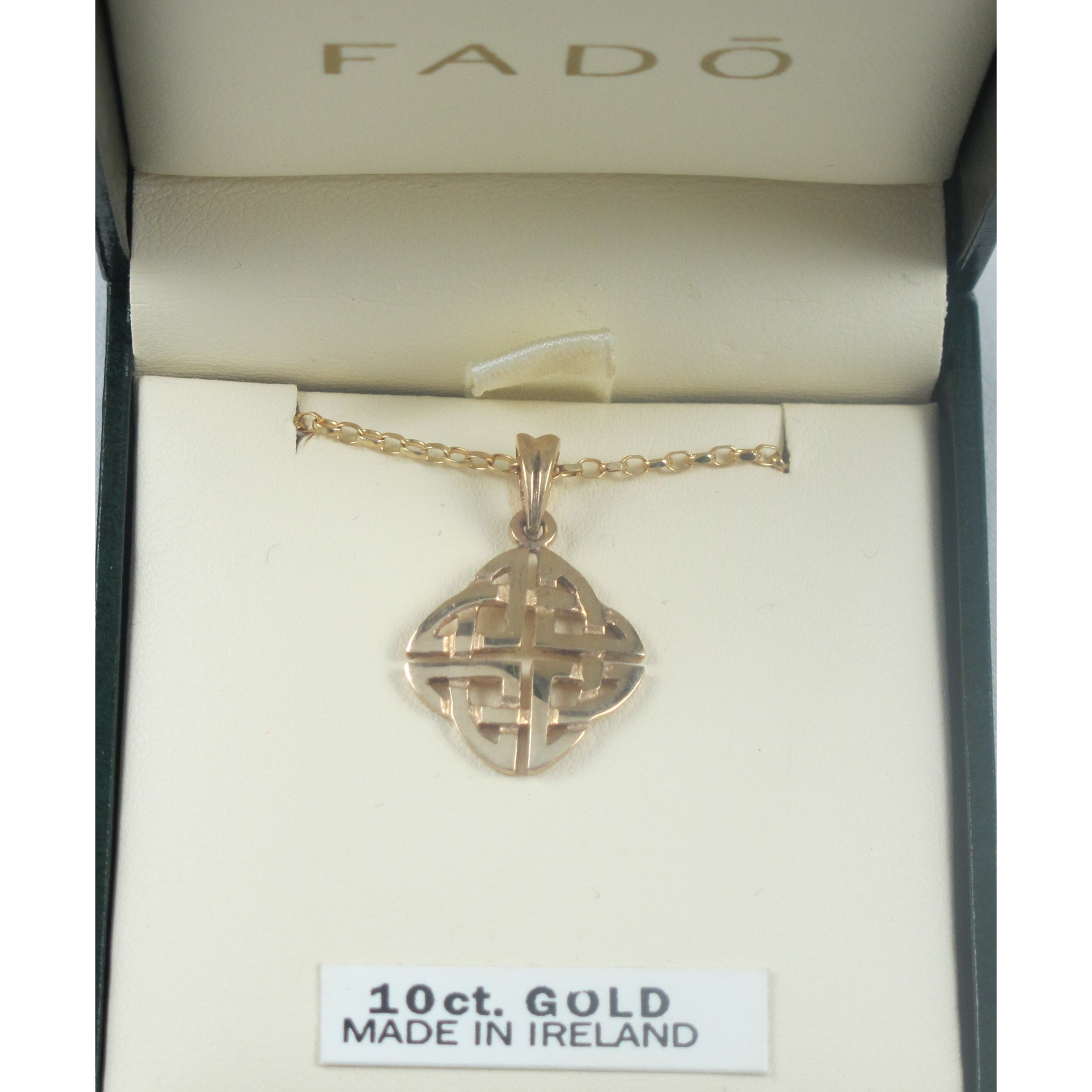 Gold Celtic Knot Pendant