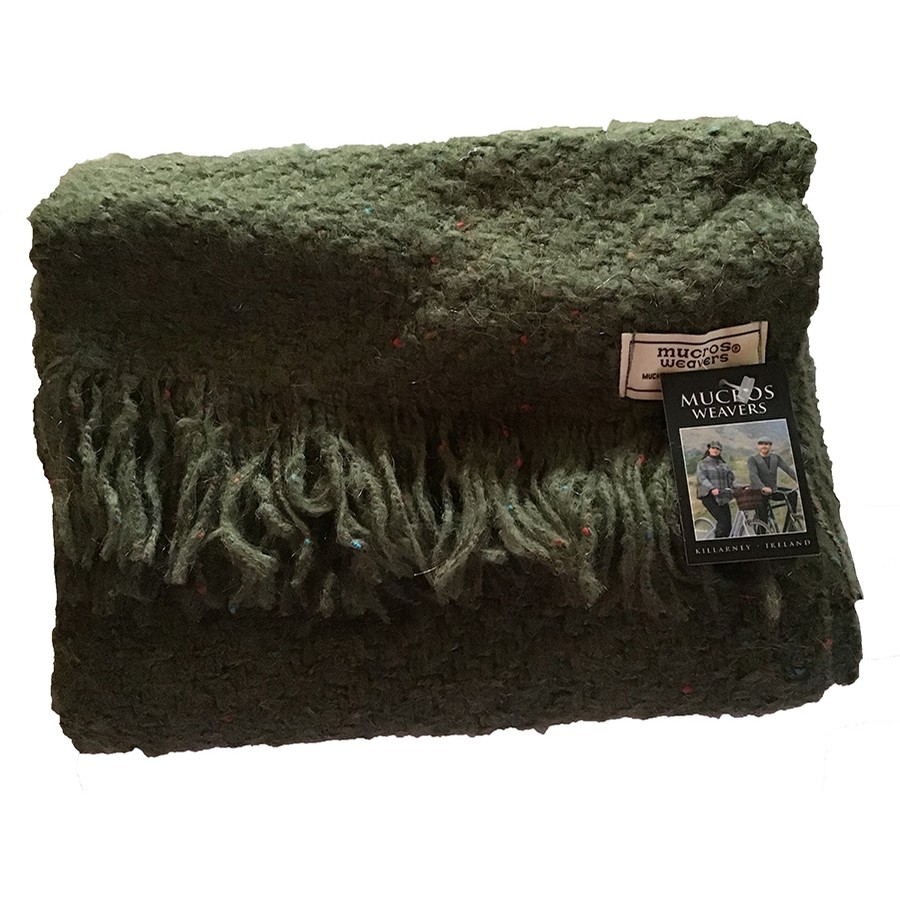 Irish Kells Scarf (Military Green)