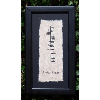 Ogham Slainte/Health