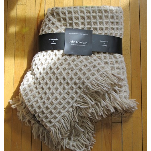 Irish Throw Honeycomb