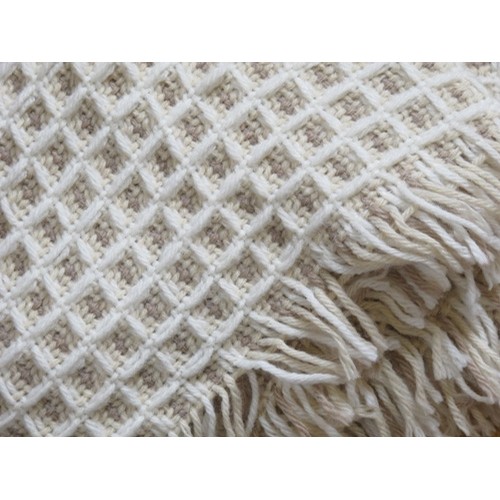 Irish Throw Honeycomb