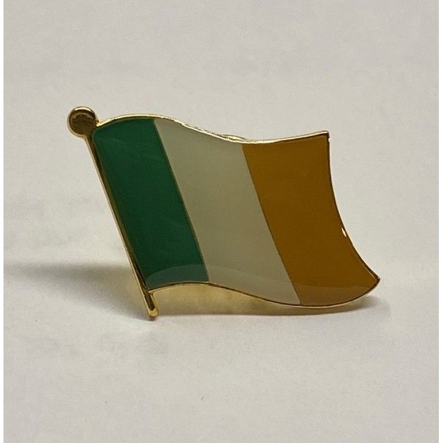 Burke and Hogan Irish Flag Lapel Pin Jewelry Brooches Pins at Irish on