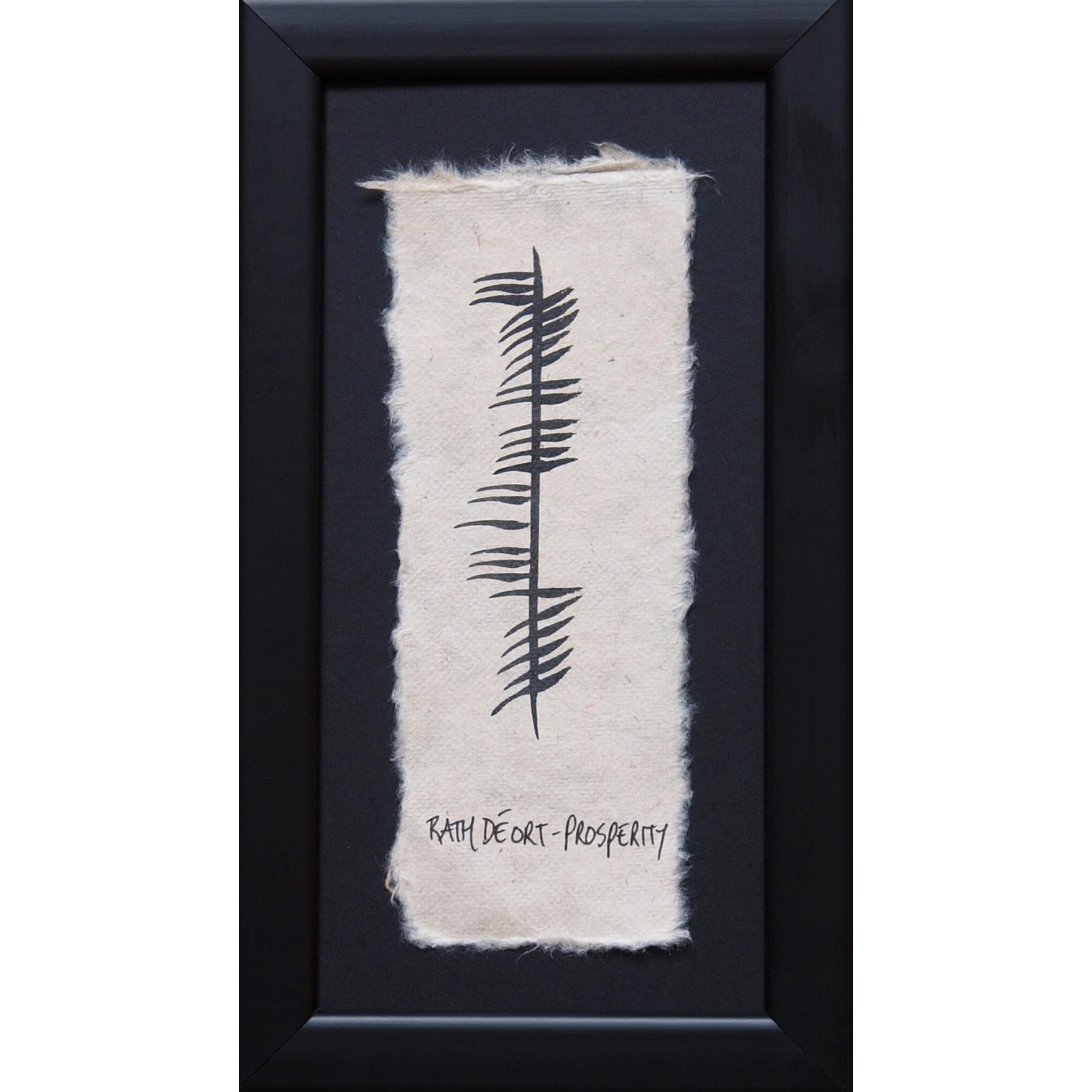 Ogham Rath De Ort/Prosperity