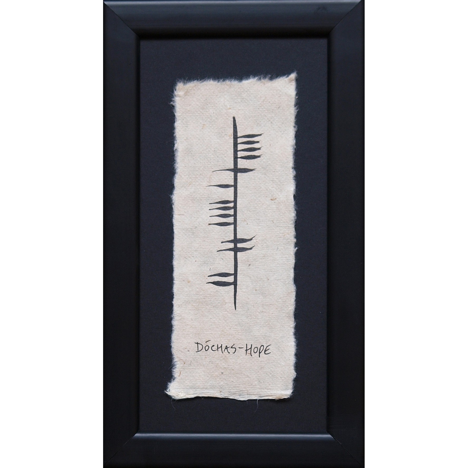 Ogham Wishes Ogham Dochas/Hope