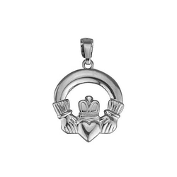 Solvar Jewelry Petite Claddagh Pendant