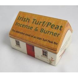 Irish Turf Incense Cottage Box