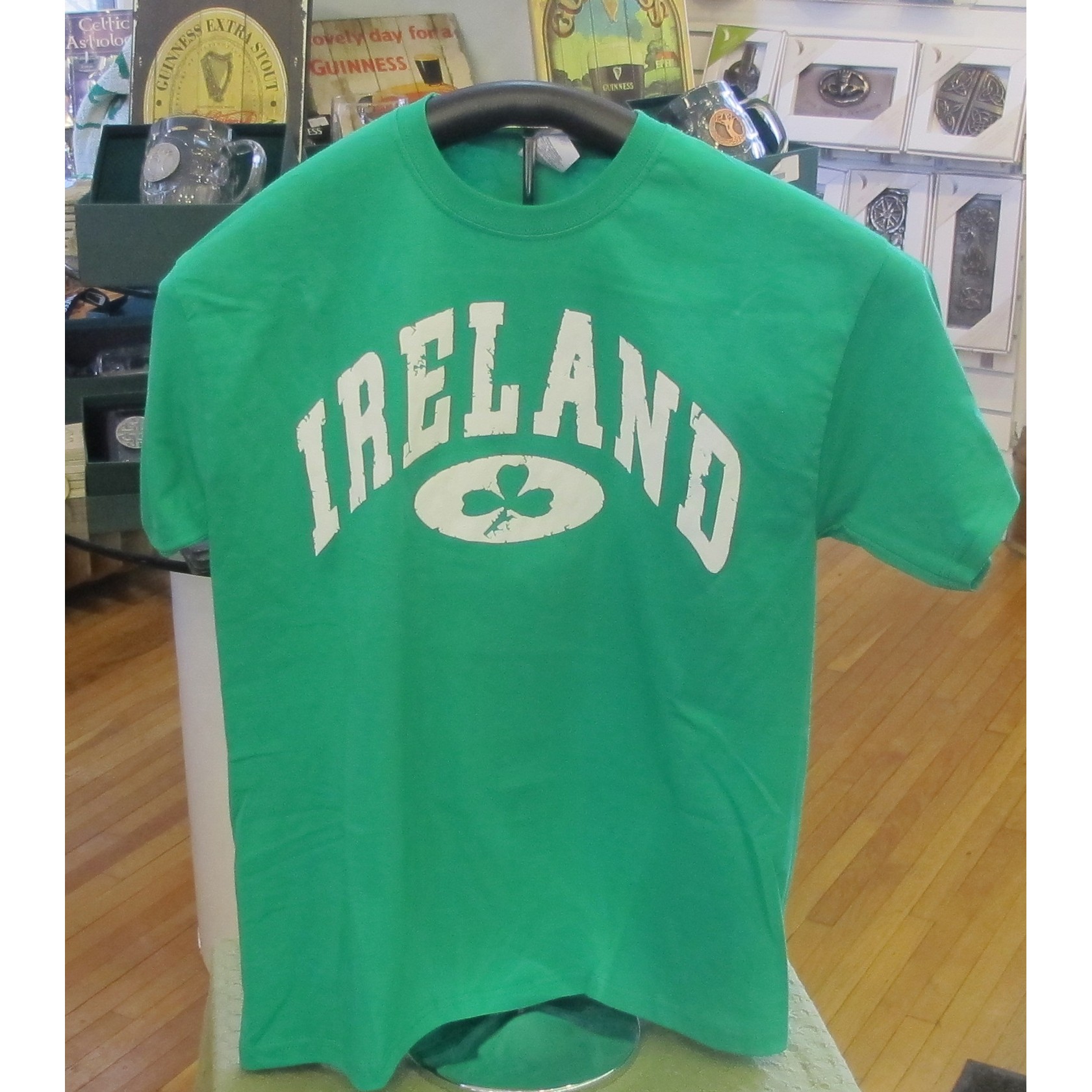 Ireland Collegiate Shamrock TShirt