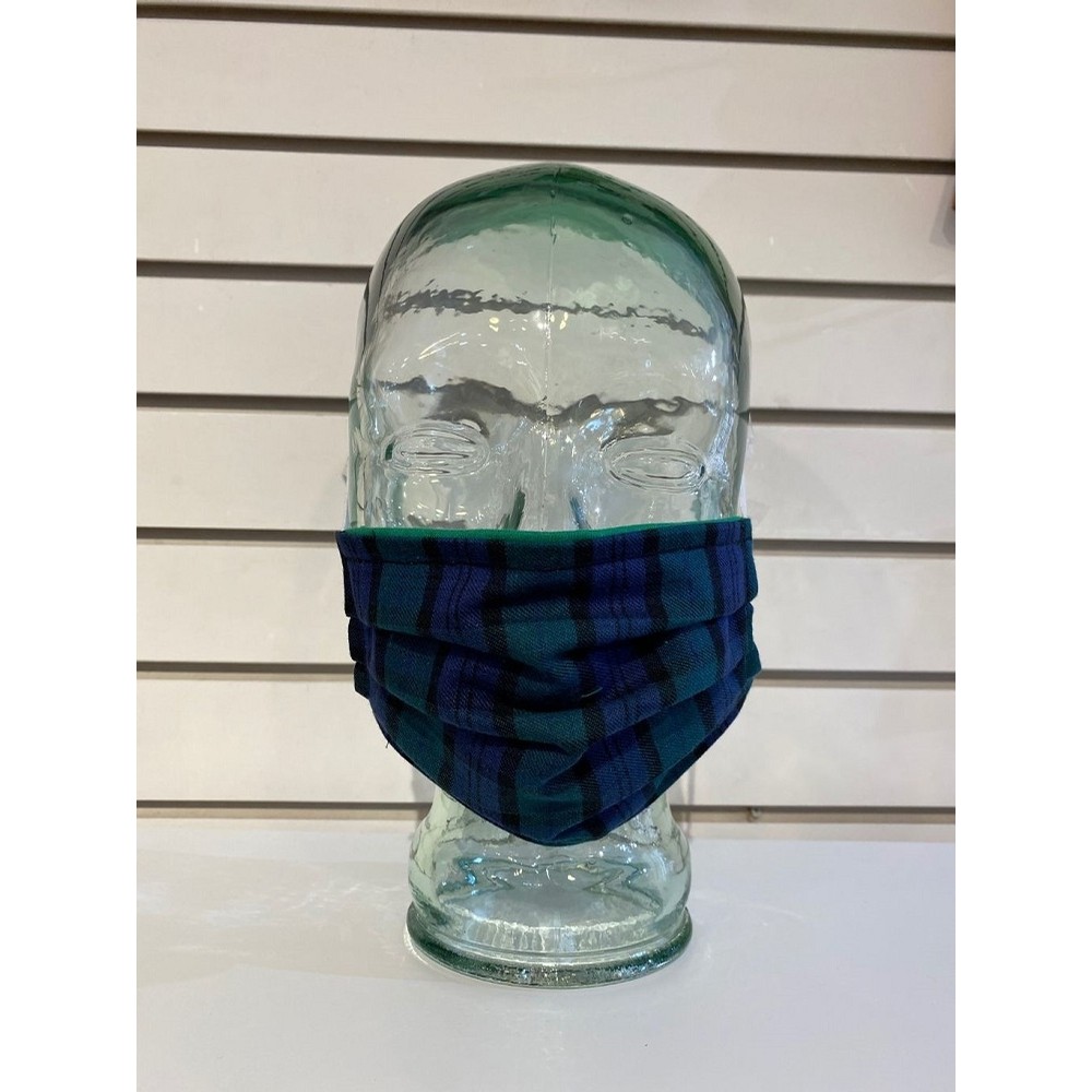 Irish Celtic Face Mask(Blackwatch Tartan)