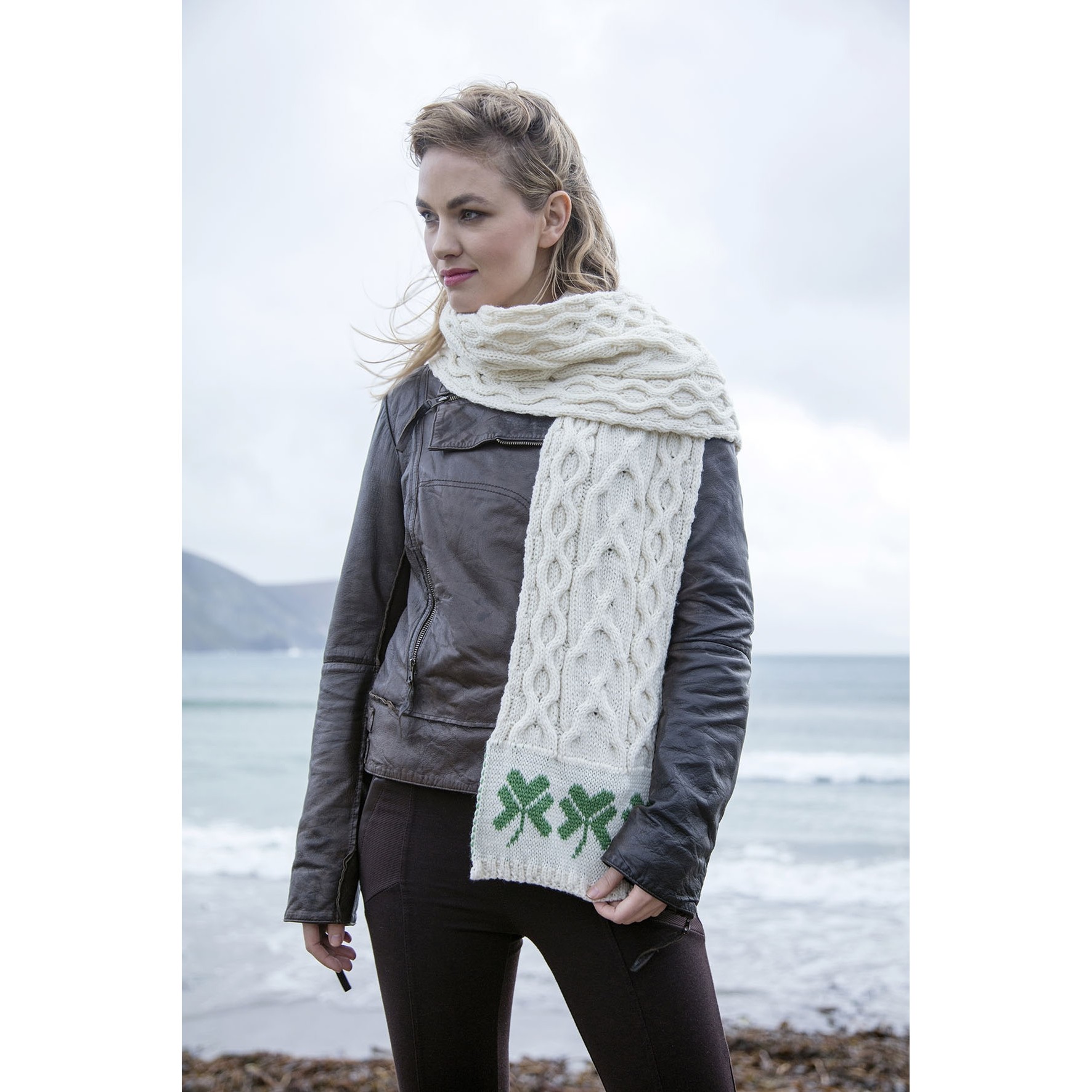 Shamrock Wool Scarf
