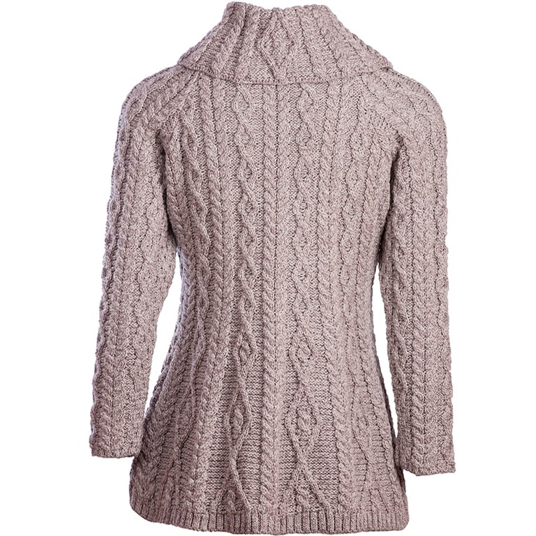 irish aran cardigan
