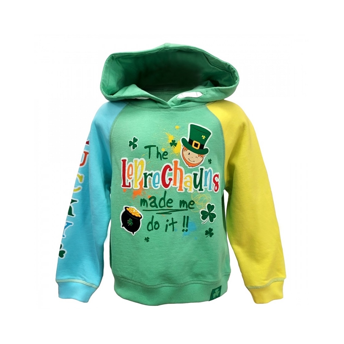 Irish Traditional Craft The Leprechauns Made Me Do It Child's Hoodie  Clothing Tops at Irish on Grand