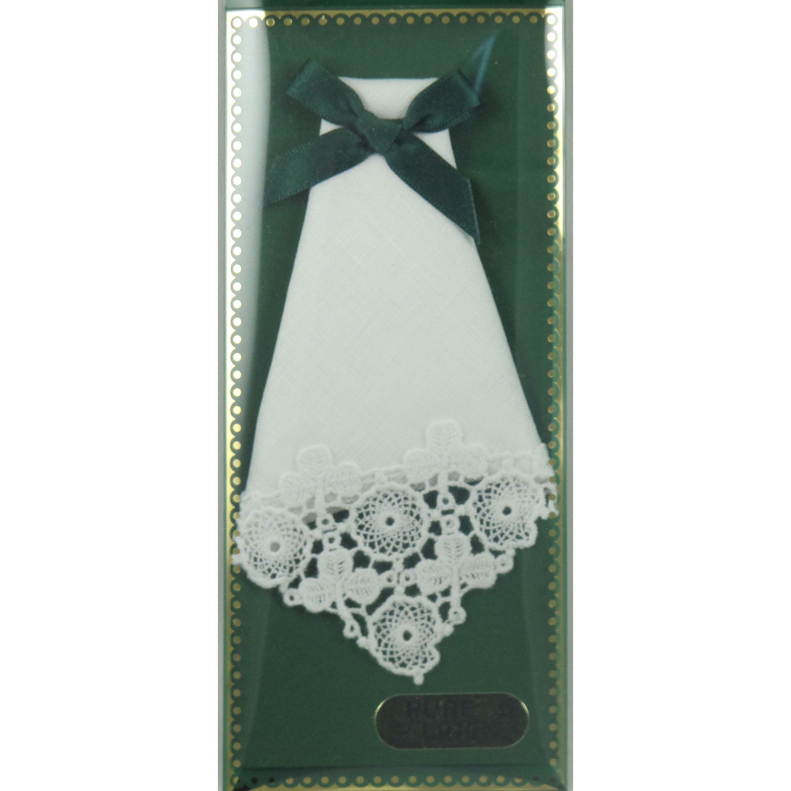 Shamrock Lace Linen Hanky