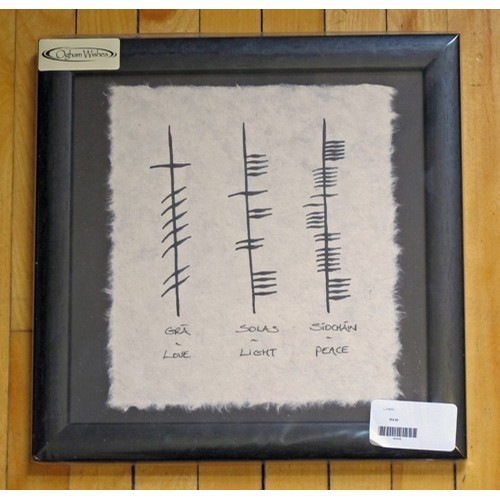 Love Light Peace Mini Triple Ogham