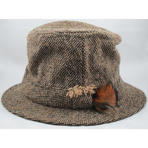 Mustard Salt and Pepper Walking Hat