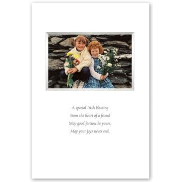 Celtic Images Photography Forever Friends Irish Blessing Framed