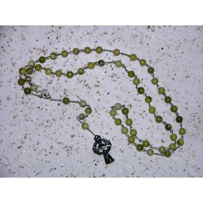 Connemara Marble Rosary Beads
