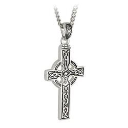 Solvar Jewelry Pewter Style Celtic Cross Pendant Jewelry Crosses