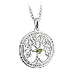 Solvar Jewelry Sterling Silver Tree Of Life Pendant