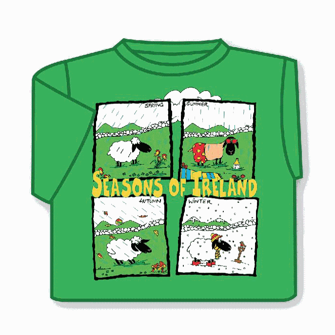 Seasons of Ireland Tshirt