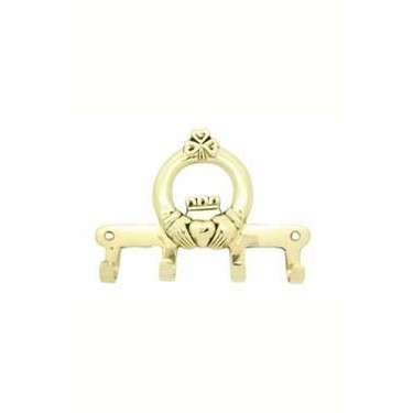 Brass Claddagh Key Holder