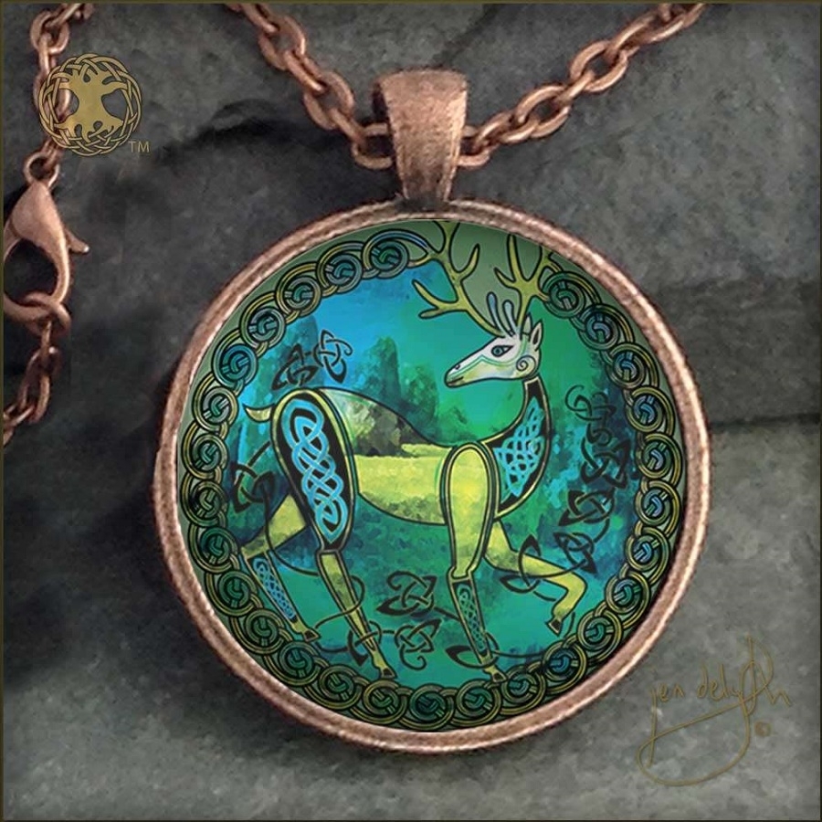 Bronze hunter symbol pendant shop