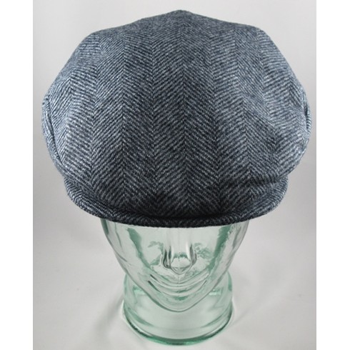Steel Blue Ear Flap Cap