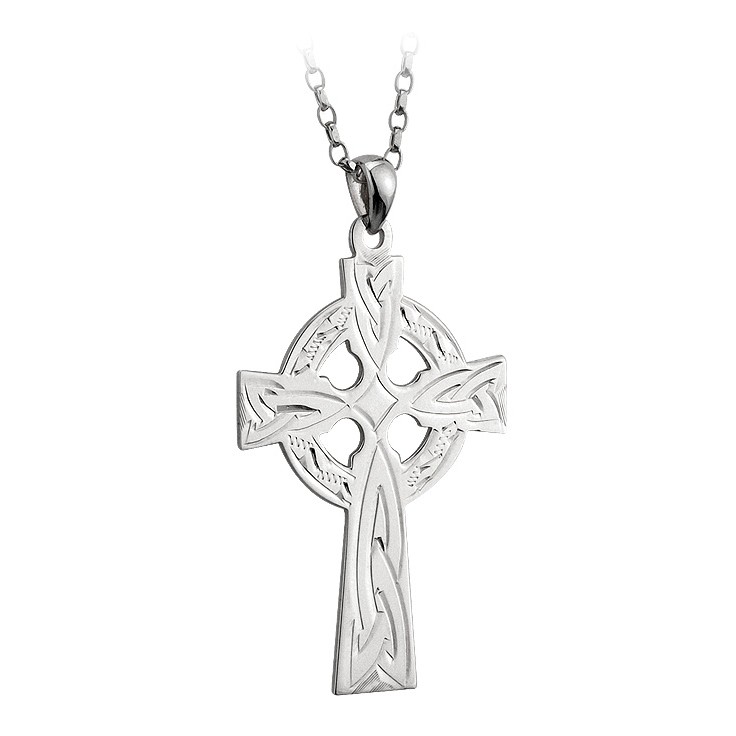 Large Sterling Silver Cross
