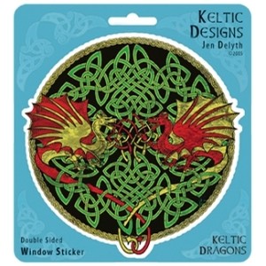 Dragons Window Sticker