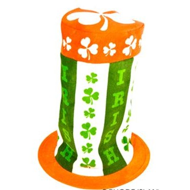 Stovepipe Shamrock Irish Hat