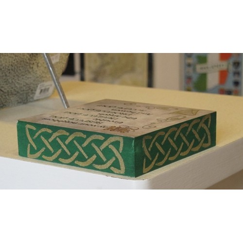 Saint Patrick Prayer Block