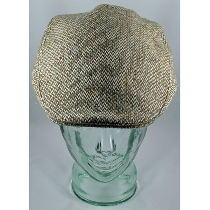 Tan and Cream Touring Cap