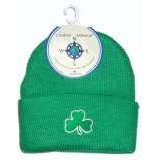Creative Knit Wear Childrens Knit Cap Shamrock