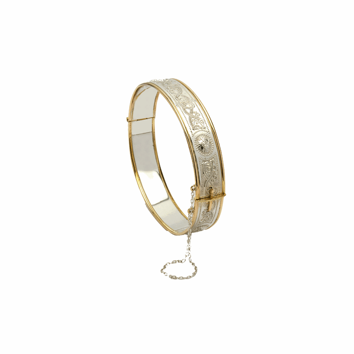 Wide Warrior Shield Bangle