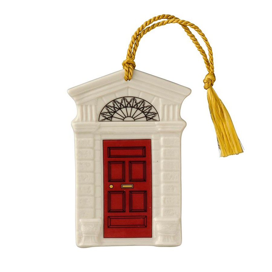 Georgian Red Door Ornament