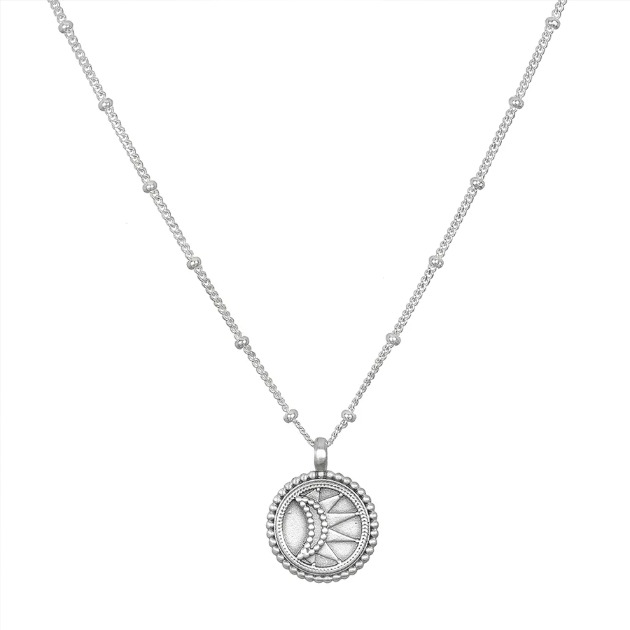 SATYA Dot Sunburst Pendant Necklace Necklaces at KismetLowry