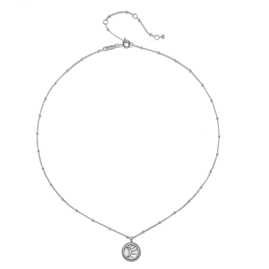 SATYA Dot Sunburst Pendant Necklace Necklaces at KismetLowry