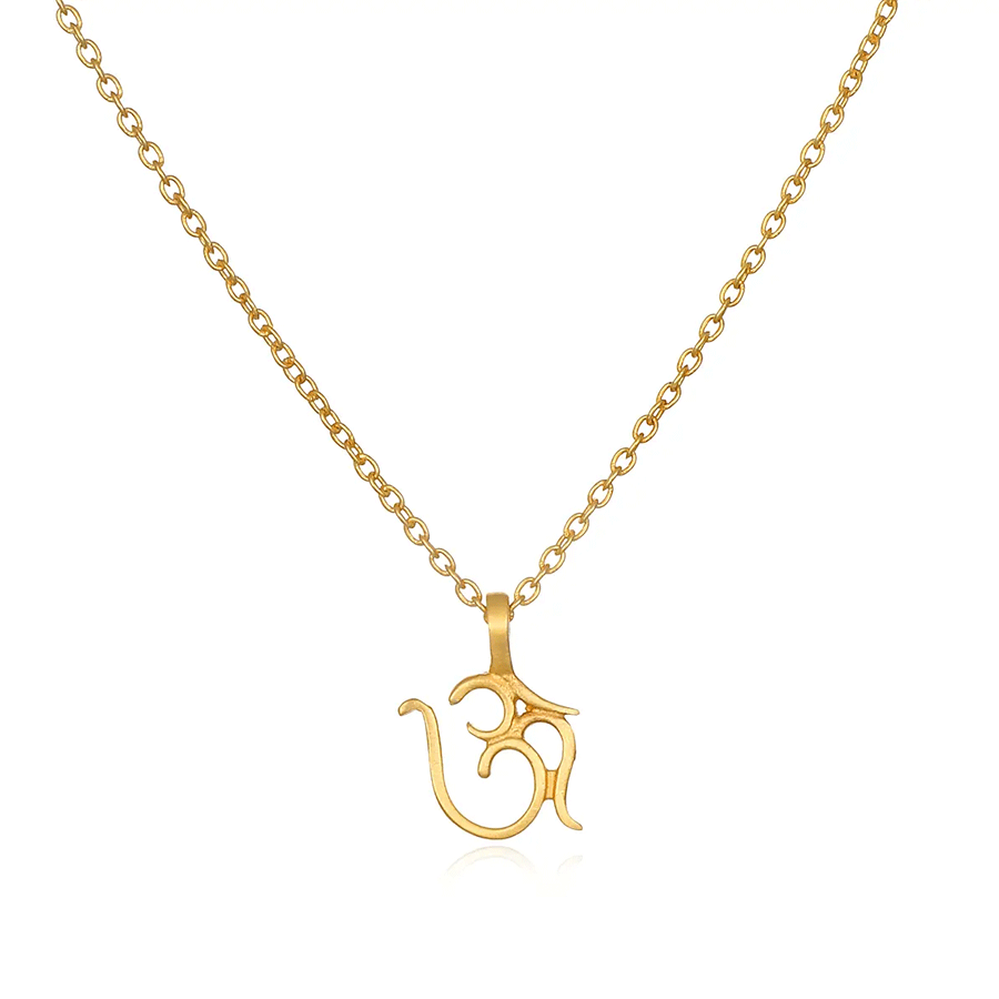 Om pendant necklace discount
