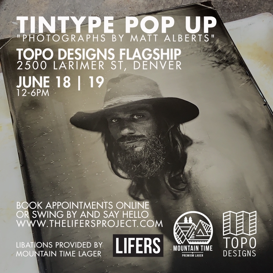 6.18.22 Tintype Pop Up at Topo Designs Flagship