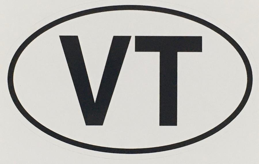 Green Oval VT Vermont Sticker Decal Vinyl vermont oval vt euro oval Green Oval VT Vermont Sticker Decal Vinyl vermont oval vt euro oval