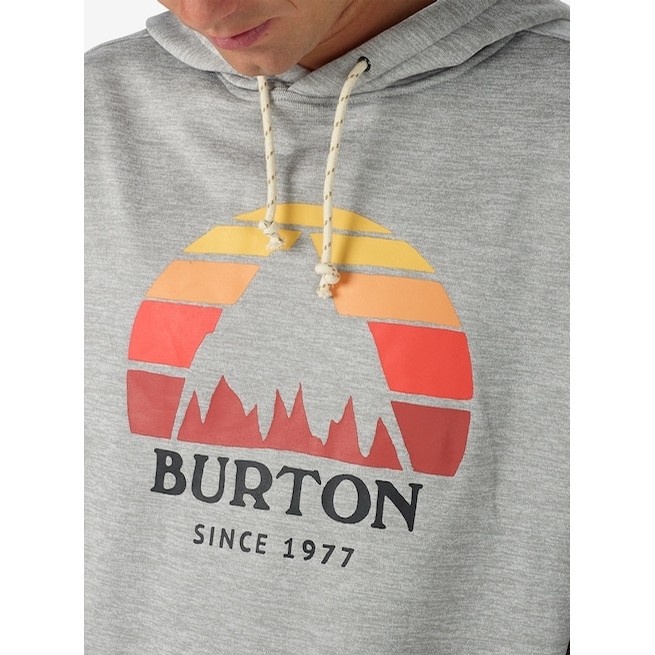 Burton Oak Pullover Hood (Mount Heather/True Black)